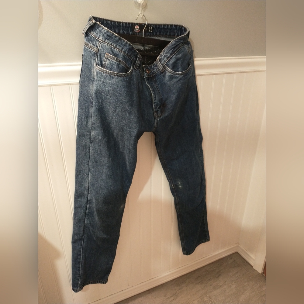Wicked Stock 34W 34 L Full armor Motorcycle Jeans